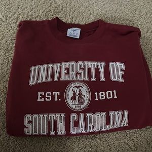 UNIVERSITY OF SOUTH CAROLINA CHAMPION SWEATSHIRT!!